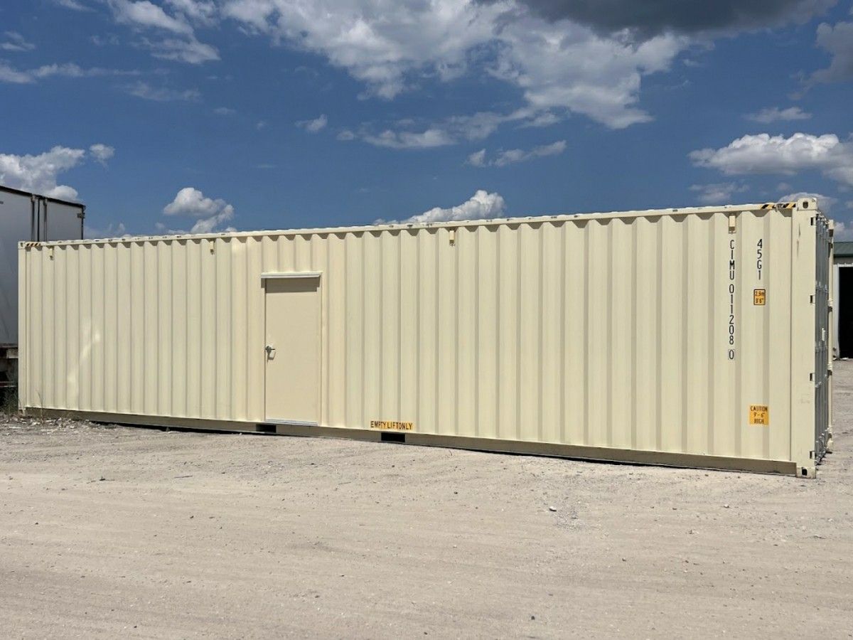 1 Trip 40 foot Shipping Container With Man Door