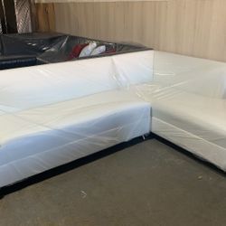 Leather Sectional Sofa Never Used 