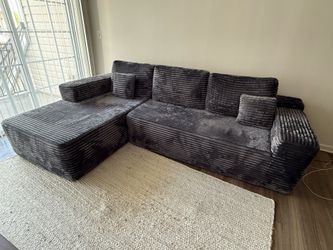 Modular Sectional L-Shape Sofa Couch