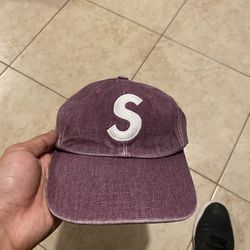 Supreme Hat Purple Denim 