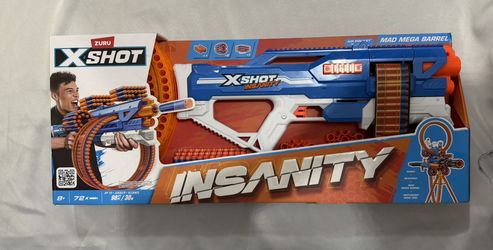 XSHOT Insanity Motorized Rage Fire Toy Dart Blaster by ZURU