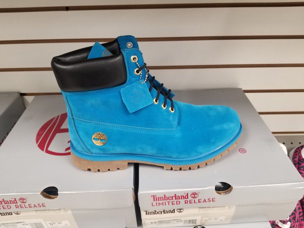 Timberland Boots (Blue Color) Brand New FRESH🔥🔥