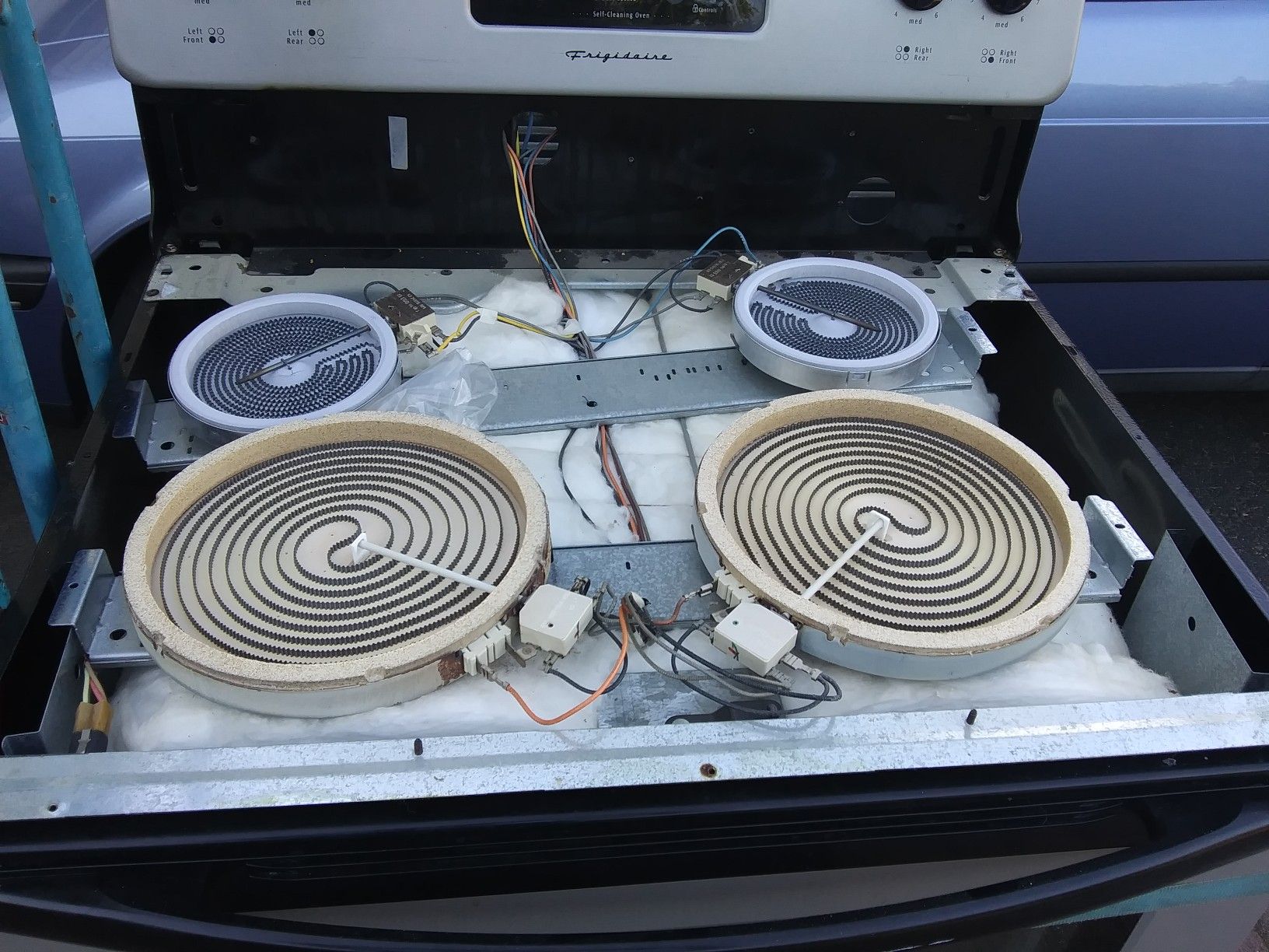 Free Frigidaire glass top stove for parts or repair. for Sale in