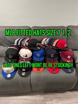 MLB New Era 59fifty Fitted Hats Size 7 1/2 Many To Choose From Priced To Sale