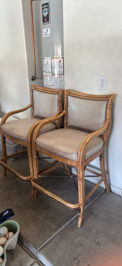 Rattan Bar Stools