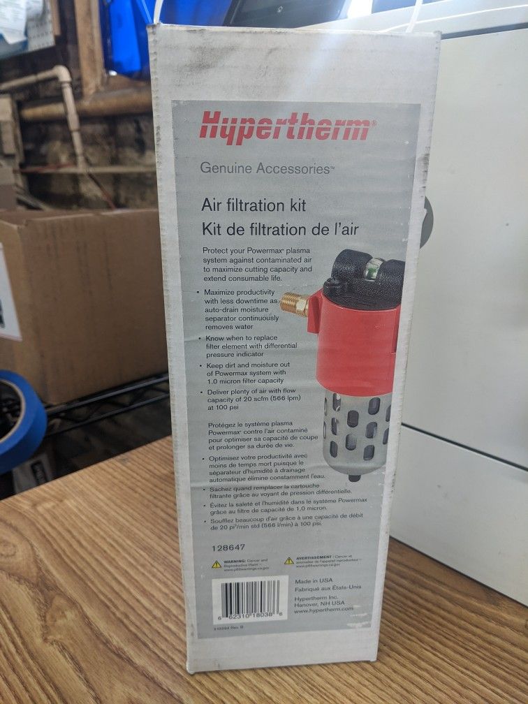 Hypertherm Air Filtration Kit (Plasma Cutter)