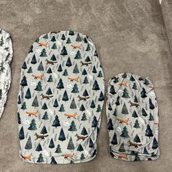 Baby Crib Sheet And Diaper Pad Cover/sheet