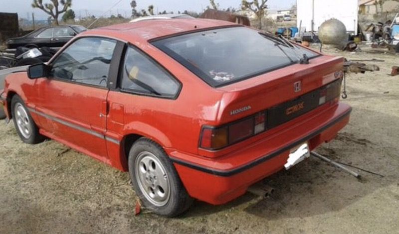 87 Honda CRX Si
