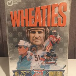 Wheaties NFL 75th Anniversary Collectors Edition Cereal Box *Sealed*