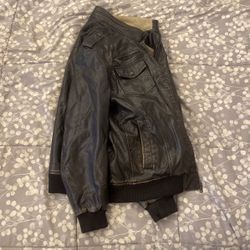 Tommy Hilfiger Faux Fur Military Bomber Jacket