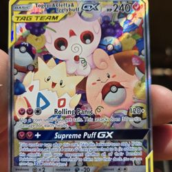 Togepi &cleffa &igglybuff  Gx Tag Team Alt Art Pokémon Card 