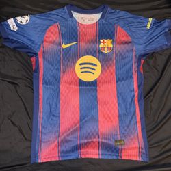 FC Barcelona 25/26 Home Jersey , Lamine Yamal #10
