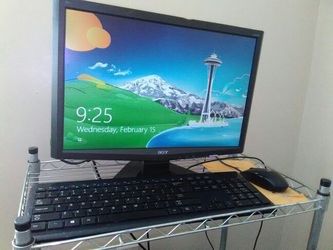 Gateway tower, Acer screen computer works great comes with everything needed.