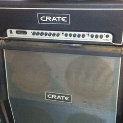 Crate Flex Wave Half Stack 120 W Guitar Amp And 4x12 Slant Cabinet $300