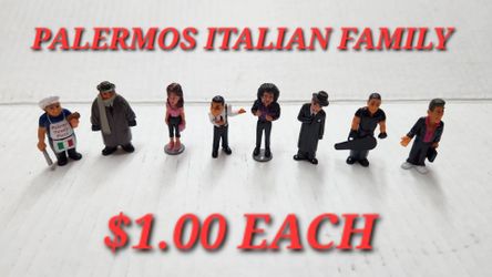 HOMIES PALERMOS ITALIAN FAMILY FIGURINES