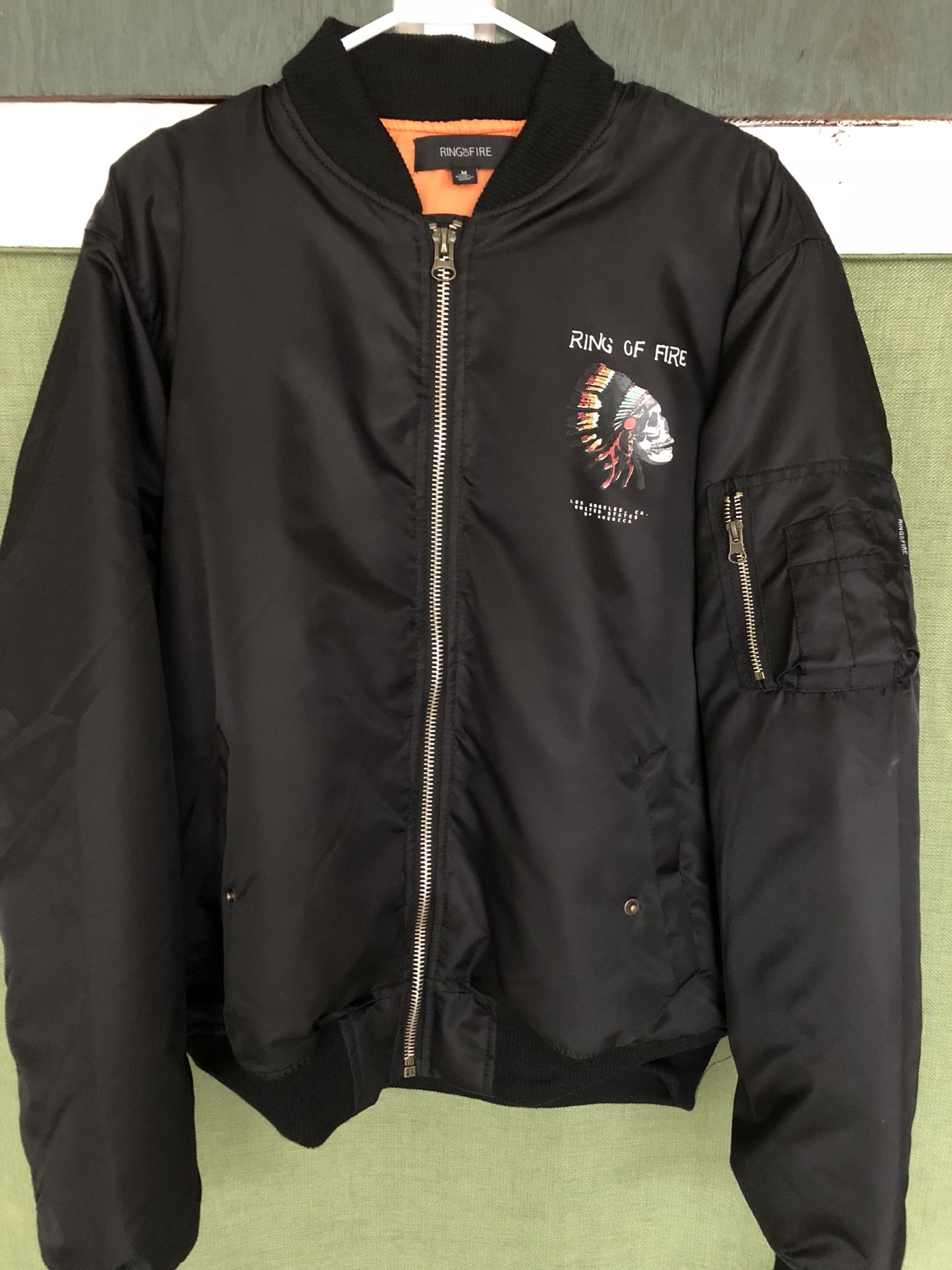 Ring of fire deals bomber jacket