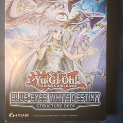 BLUE- WHITE DESTINY BLUE EYES