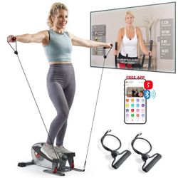 2-in-1 Sit/Stand Mini Elliptical Machine, Portable Under Desk Peddler Exerciser