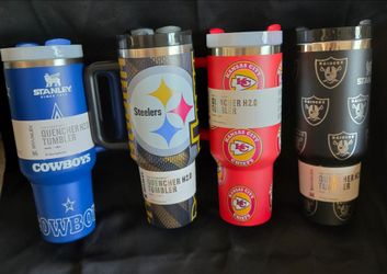 40oz Football Stanley