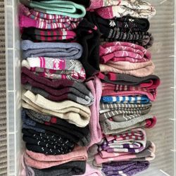 Woman’s Socks Used