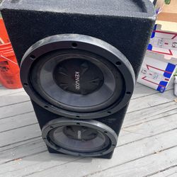 12 Inch Subs And Box