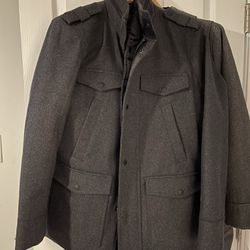 Mens Grey Coat