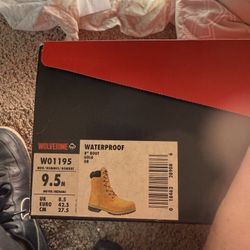 Wolverine Work Boots Size 9.5