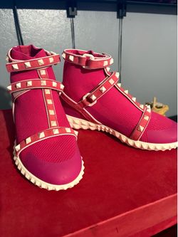 Valentino free high top Studded Cage rockstud sneakers