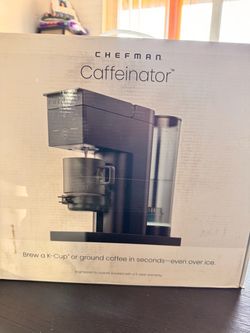 Chefman Caffeinator Single-Serve Coffee Maker – NEW