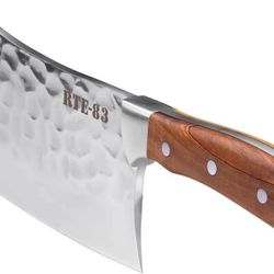 Brand new Route83 Classic Meat Cleaver, Olive