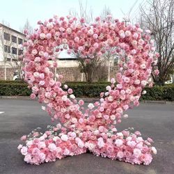 Beautiful 8x8ft Heart Arch