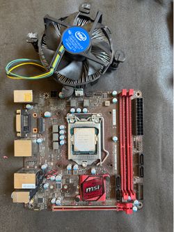 Motherboard and CPU Combo