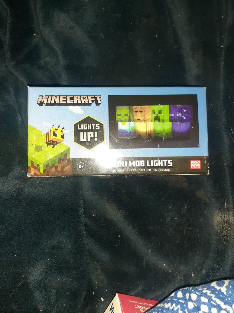 minecraft mini mob mood light set 