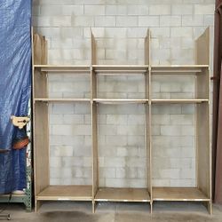 Shelving--- Metal WAREHOUSE SHELVES 