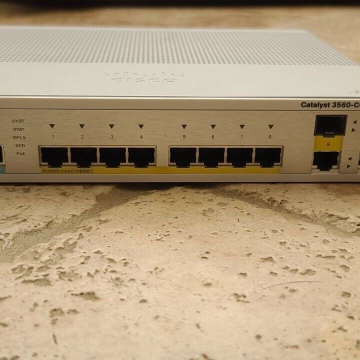 Cisco Catalyst 3560 CG (WS-C3560C-8PC-S) - POE for Sale in