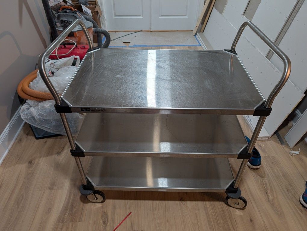 Metro stainless Steel Utility Cart
