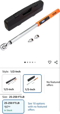 Digital Torque Wrench 1/2"
