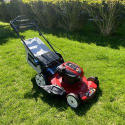 Toro Smart Stow 22” Recycler Lawn Mower SELF PROPELLED with Bag & More 