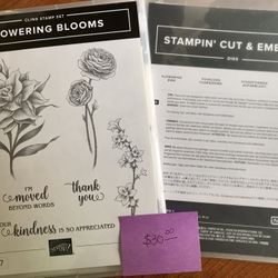 Stampin Up Flowering Blooms Bundle