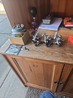 Fishing Vintage Spinning Reels 