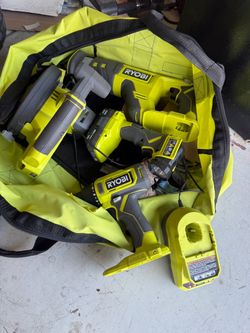 Ryobi 4- piece combo