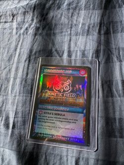 EDCLV 2026 kinetic field trading card