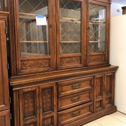 Mid Century Modern China Cabinet 