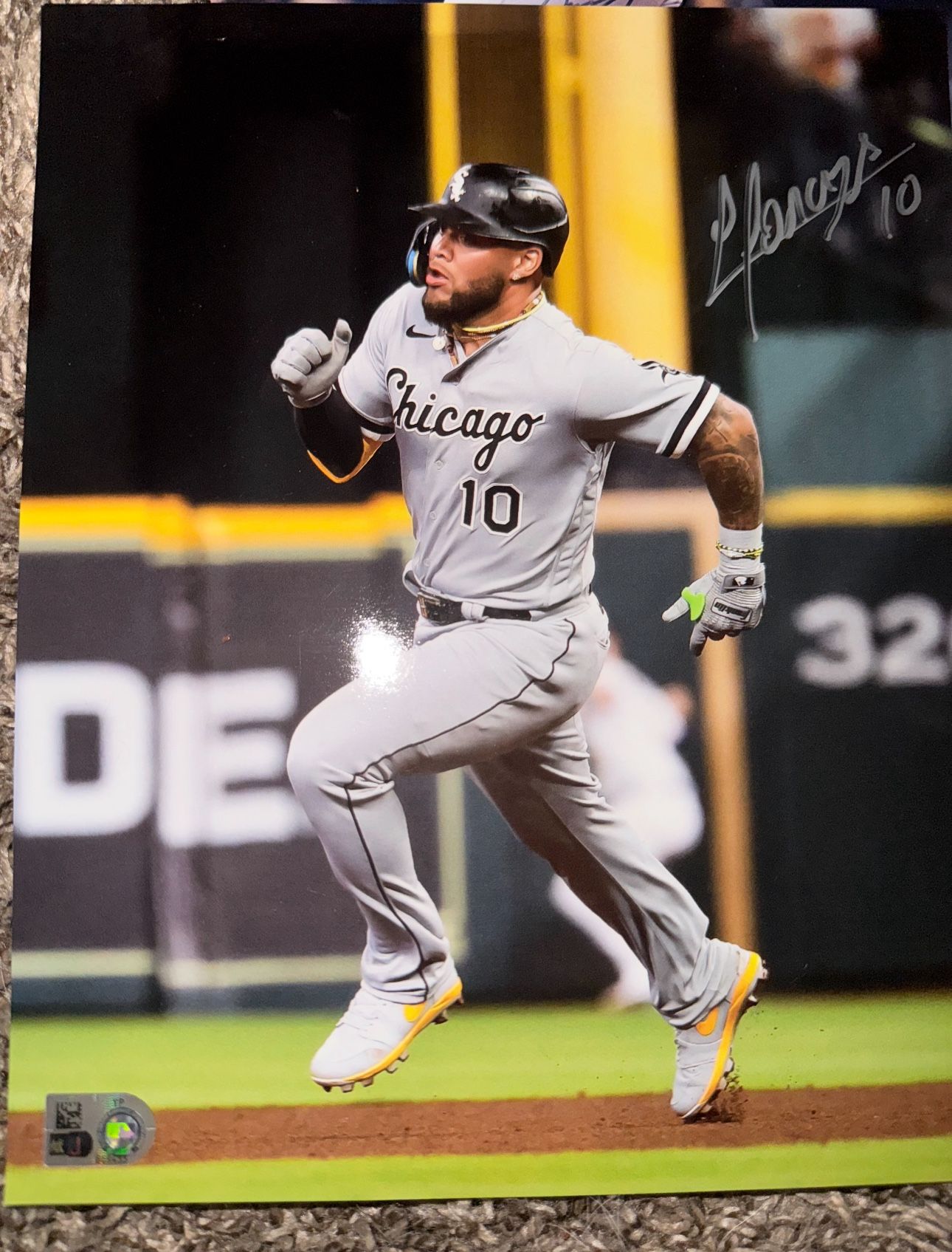 Yoan Moncada Signed 8x10