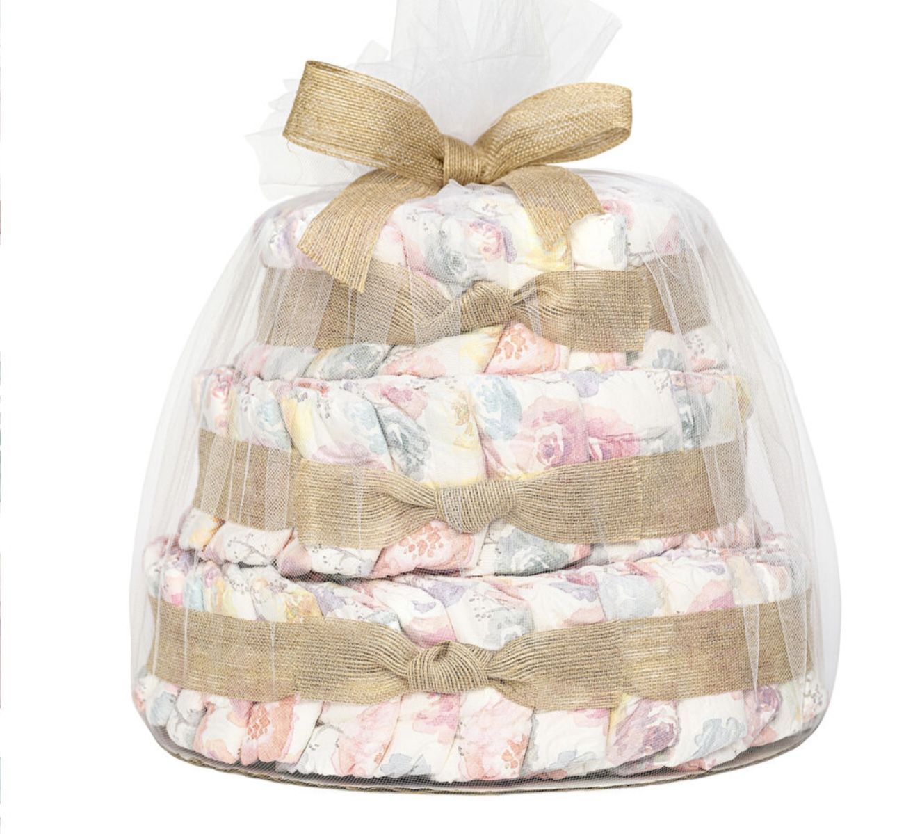 Diaper Baby Cake Pink Honest Co/New
