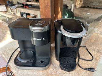 Keurig coffee maker x 2. Both work well. Located in Pacific beach.