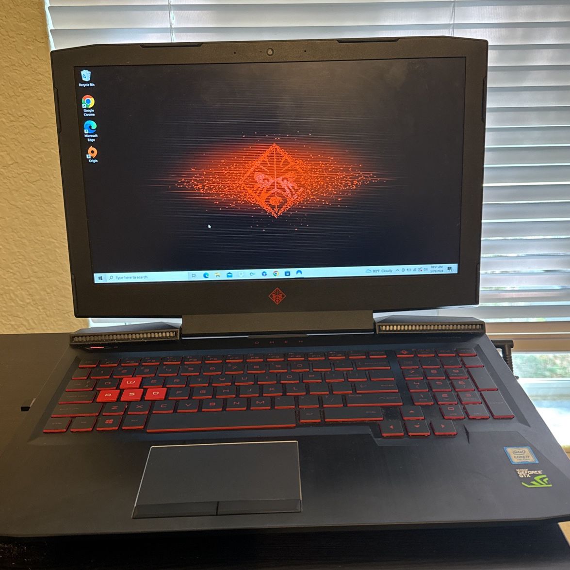 HP Omen Laptop 15” Intel I7 Processor. More Specs In The Photos