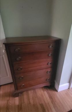 Dresser  - cherry wood - 5 drawers