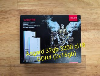 32gb (2x16gb) DDR4 RAM Asgard 3200mhz