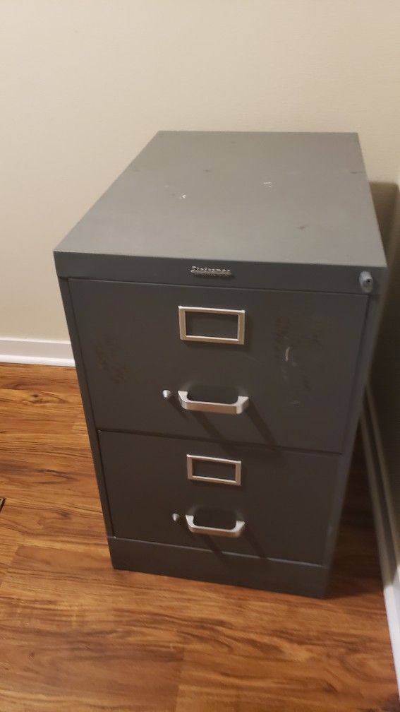 Free Heavy Duty 2 Drawer Filing Cabinet